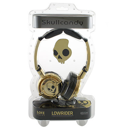 Skullcandy S5LWDZ-022 Lowrider Headphone, Gold