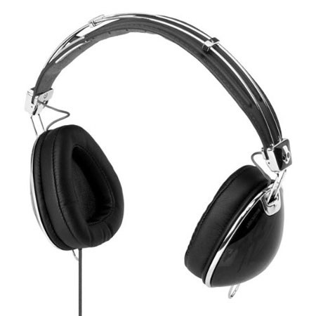Skullcandy Aviator / DJ Style Over The Headphones - Black