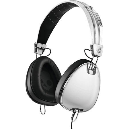 Skullcandy Aviator / DJ Style Over The Headphones - White