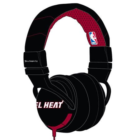 Skullcandy Hesh 2.0 Over The Ear Supreme Sound Headphones - NBA EL Heat