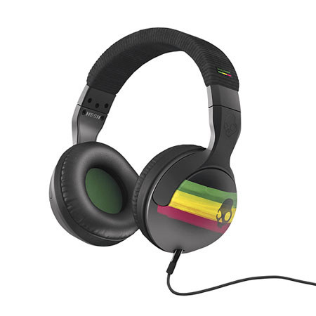 Skullcandy Hesh 2.0 Over-the-Ear Supreme Sound Headphones, Rasta