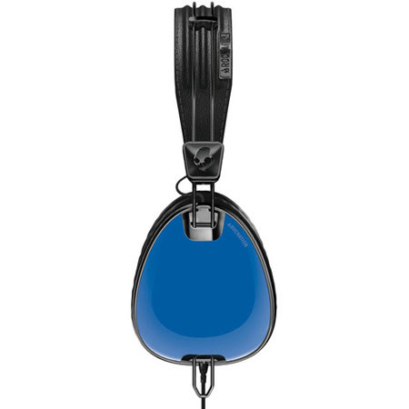 Skullcandy Aviators Over-Ear Headphones, Royal Blue and Black