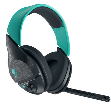Skullcandy PLYR 2 Wireless Gaming Headset, Teal/Navy