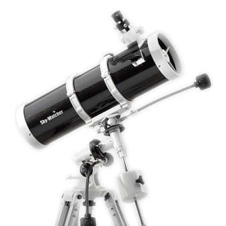 Sky-Watcher GreatStart SW 130NS-EQ2 130mm, 5", Manual Newtonian Reflector Telescope with Red Dot Finder, 650mm Focal Length
