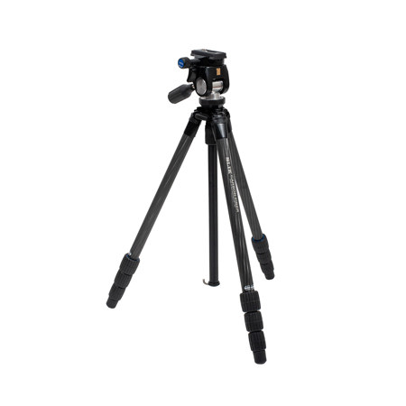 Slik PRO CF-634EZAC 4-Section CF Tripod with SH-707AC Multi-Action Pan Head
