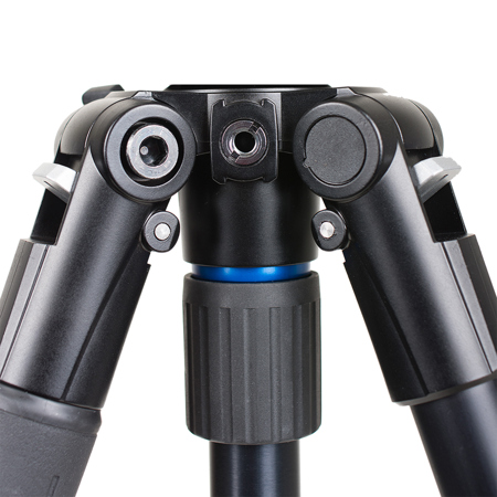 Slik PRO AL-323-3W 3-Section Aluminum Video Tripod with SH-747 3-Way Pan Head