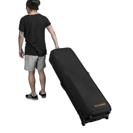 thumbnail image 2 of Slinger L6 BigBag Light Stand Case - Rolling Carrier For 3 C-Stands With Wheels 2 of 12