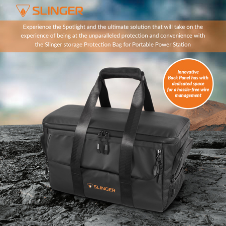 Slinger Storage Protective Bag for DJI Power 1000 Portable Power