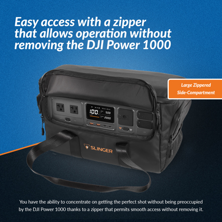Slinger Storage Protective Bag for DJI Power 1000 Portable Power