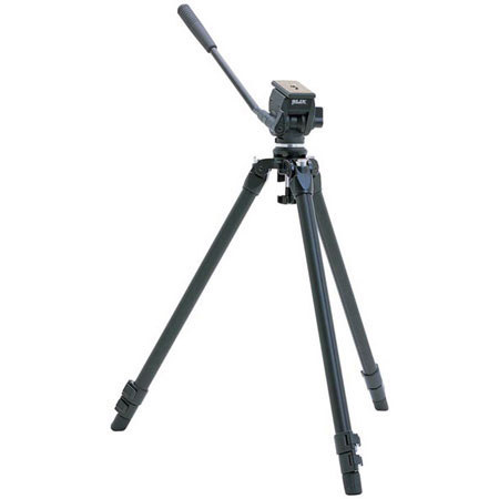 Slik DV 3-section Aluminum Tripod with PAN TILT Head - Black