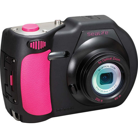 SeaLife DC1400 14MP Digital Underwater Camera, Pink Edition
