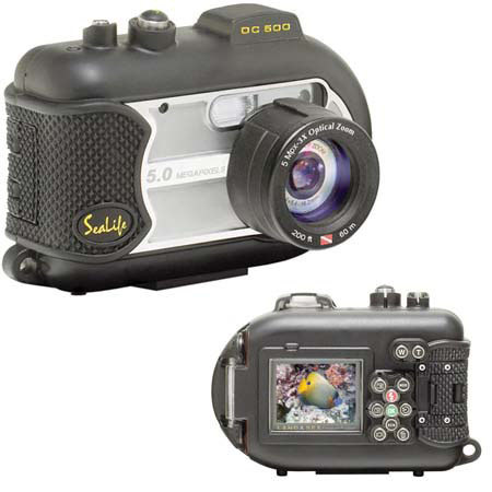SeaLife Reefmaster DC500, 5.0MP Underwater Digital Camera, 3x Optical Zoom - One of the "Most Amazing and Best Inventions in 2005" according to Time Magazine