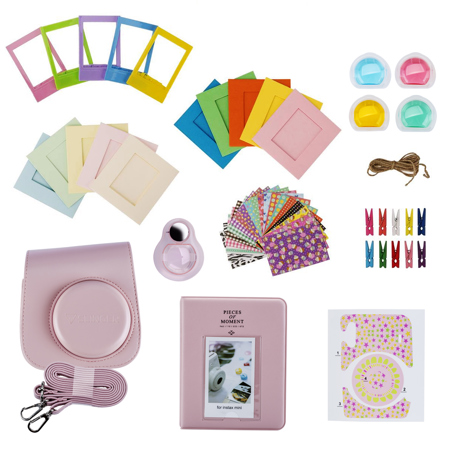 FujiFilm Instax Mini 11 Accessory Kit - Blush Pink