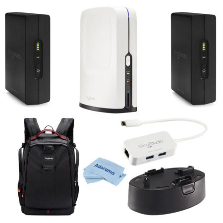 SlingStudio Hub - Bundle With 2 CameraLinks, Battery and Carry Case