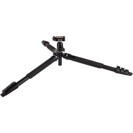 Slik Lite AL-420M Travel Series Aluminum Tripod with Removable LED Flashlight