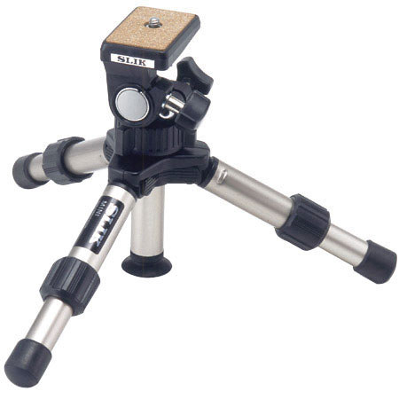 Slik 611200 Mini Tripod with Pan Tilt Head