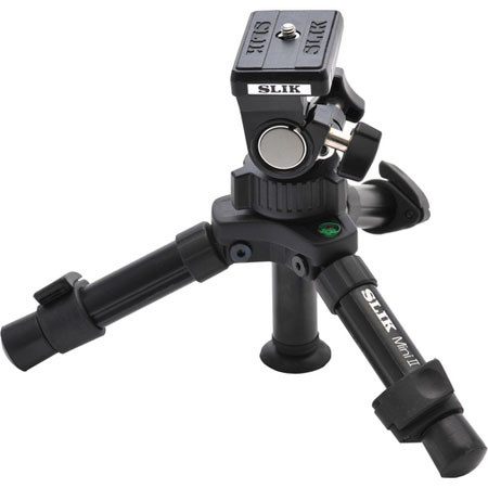 Slik Mini II Table-Top Tripod with Max load of 2.75lbs