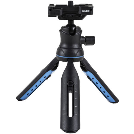 Slik Multi-Pod 3x4 Mobile Tripod with Ball Head, 2.2 lb Capacity, Black & Blue