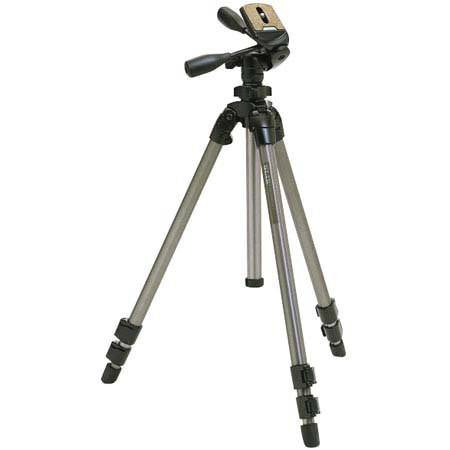 Slik 615320 Pro 500DX Super Alloy AMT Tripod Legs w/ 3-Way Pan/Tilt Head KIT