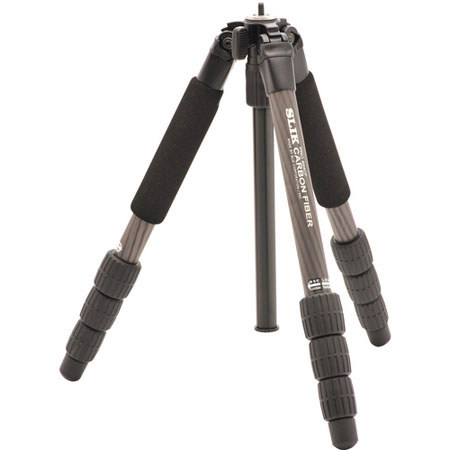 Slik Pro 624CF Carbon Fiber Section Tripod Legs Only Adorama