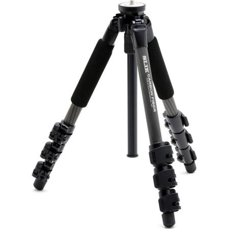 Slik PRO 624 CFL 4-Section Carbon Fiber Tripod with Speed Release Locks