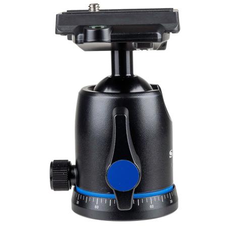 Slik PBH-635AS Ball Head with Arca Swiss QR Plate, Load Capacity 13.1 Lb, Black