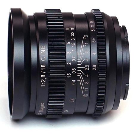 SLR Magic 18mm f/2.8 Full Frame Cine Lens (Sony E Mount) SLR-1828FE
