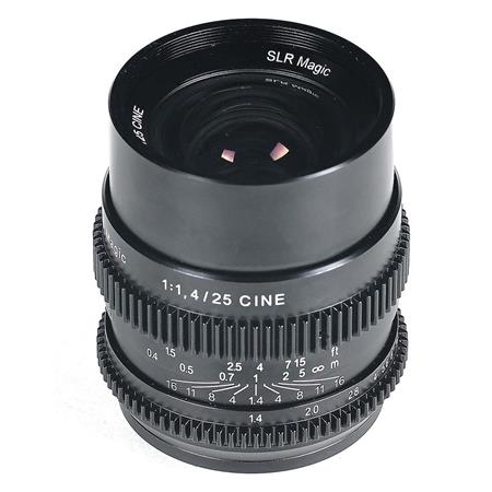 SLR Magic 25mm f/1.4 Hyperprime Full Frame Cine Lens for Sony E Mount