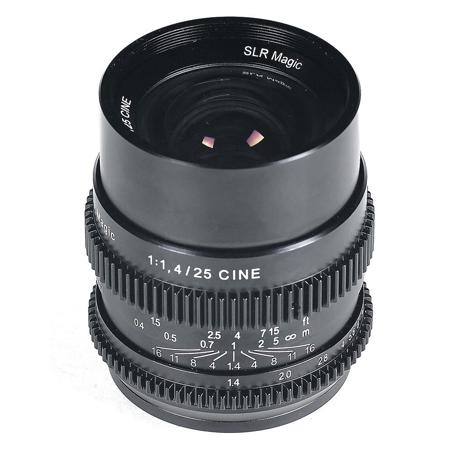 SLR Magic 25mm f/1.4 Hyperprime Full Frame Cine Lens (Sony E Mount)