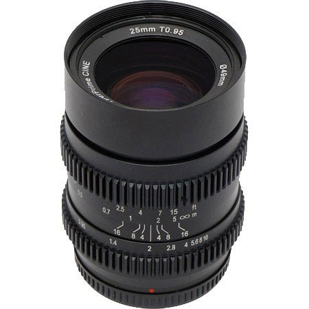 SLR Magic 25mm T0.95 Hyperprime Cine II Lens for Micro Four Thirds (MFT) Mount
