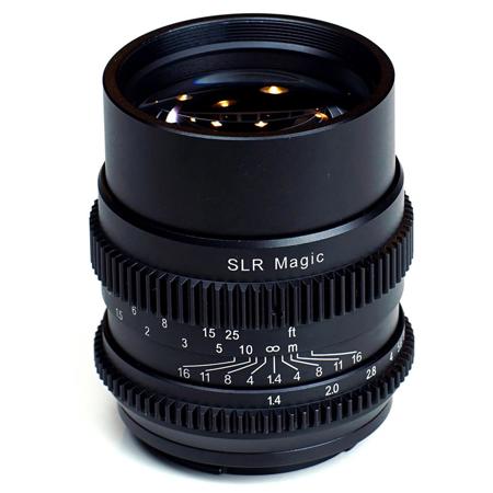 SLR Magic Cine 75mm F/1.4 Lens for Sony E-Mount