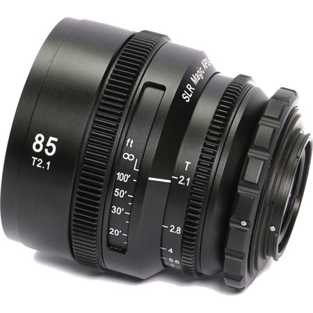 SLR Magic APO-HyperPrime Cine 85mm T2.1 Lens for PL Mount + EF Mount Adapter