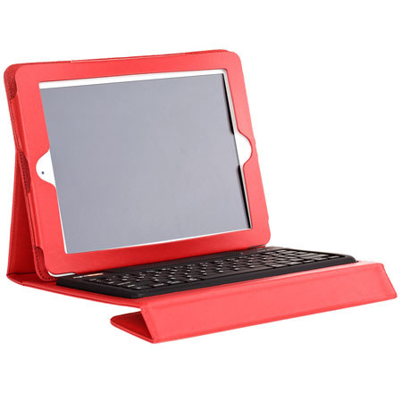 Solid Line RightShift BT Keyboard Case f/iPad2 & iPad3 , Crimson
