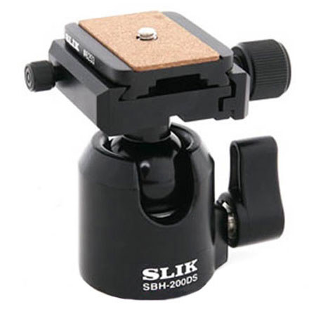 Slik SBH-200DS Ball Head, Maximum Load 10 Lbs.