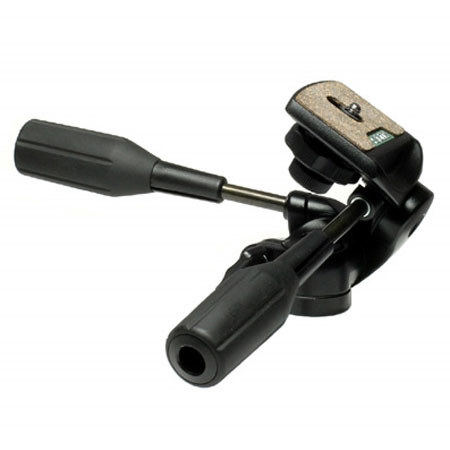 Slik SH-705 Med-Duty 3-Way Pan Tripod Head,Cap: 12 Lbs