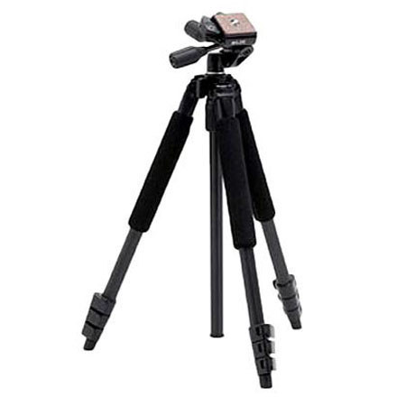 Slik Pro II 4-section Aluminum Tripod with 3-Way Pan Head, Gunmetal