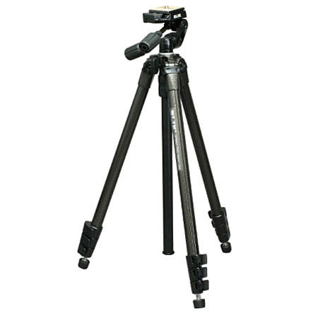 Slik 611862 Sprint Pro -Way Tripod w/ Head,Gun Metal