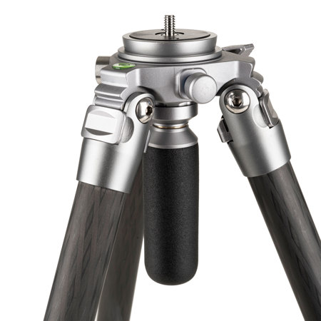Slik VARI CF-704 4-Section Carbon Fiber Tripod Professional Kit