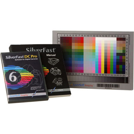 LaserSoft Imaging SilverFast DCPro Studio Software Standard Full Version 6.0 with IT-8 Calibration, for Mac & Windows.