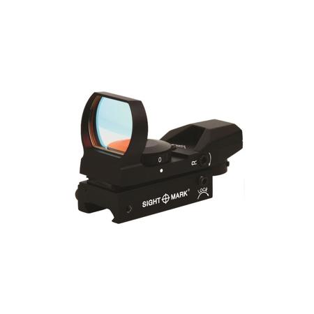 Sightmark Sure Shot Reflex Sight with 4-Pattern Reticle, Black