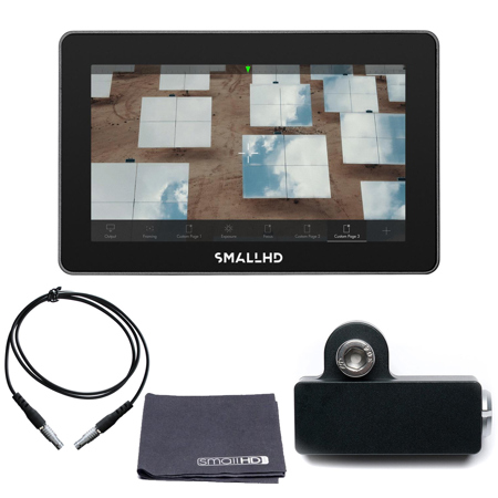 SmallHD Indie 5 5" 16:9 FHD Touch On-Camera Monitor,w/Adapter, 18" Control Cable