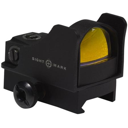 Sightmark Mini Shot Pro Spec Reflex Sight with Riser Mount, 5 MOA Green Reticle