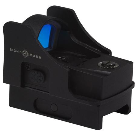Sightmark Mini Shot Pro Spec Reflex Sight with Riser Mount, 5 MOA Green Reticle