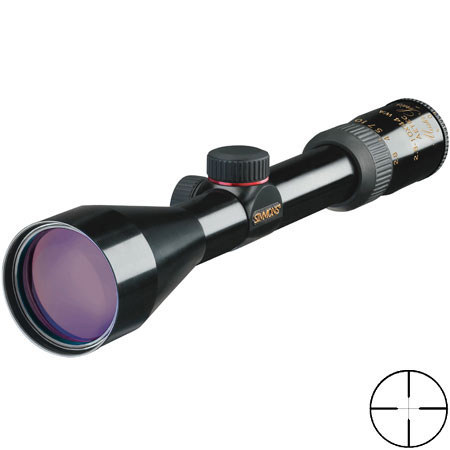 Simmons 2.8-10x44mm WA Aetec Master Series Riflescope w/Truplex Reticle, Black