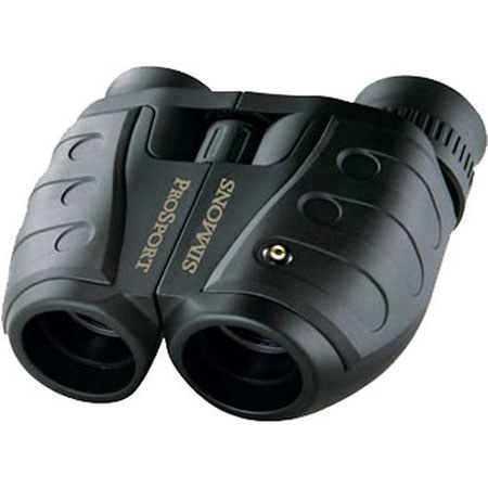 Simmons 8 - 17 x 25 ProSport Series Weather Resistant, Rubber Coated Porro Prism Binocular with 5.2 Degree Angle of View at 8x, Black, U.S.A.