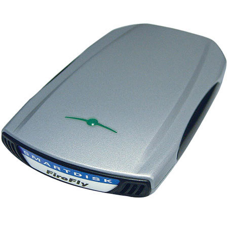 SmartDisk FireFly, 20GB 1.8" Portable Hard Drive with USB 2.0 Interface, for Mac & Windows.