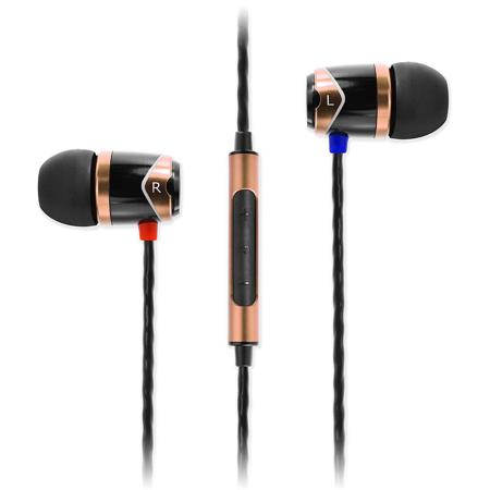 SoundMAGIC E10C In-Ear Noise Isolating Earphones with Mic and Remote, Gold