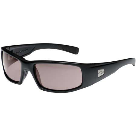 Smith Optics Hideout Tactical Sunglasses, Black Frame, Gray Lens