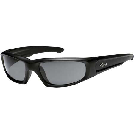 Smith Optics HUTPPGY22BK Hideout Tactical Sunglasses
