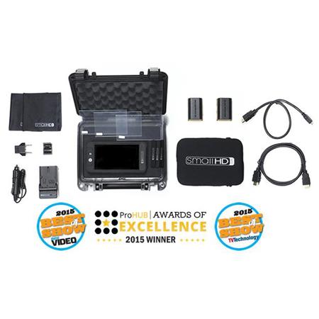 SmallHD 501 5" HDMI FHD LCD On-Camera Monitor with Waveform w/Monitor Case,LP-E6